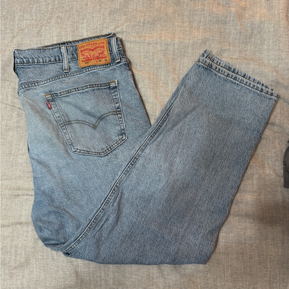 Levi's Blue Straight Jeans Classic Style 541